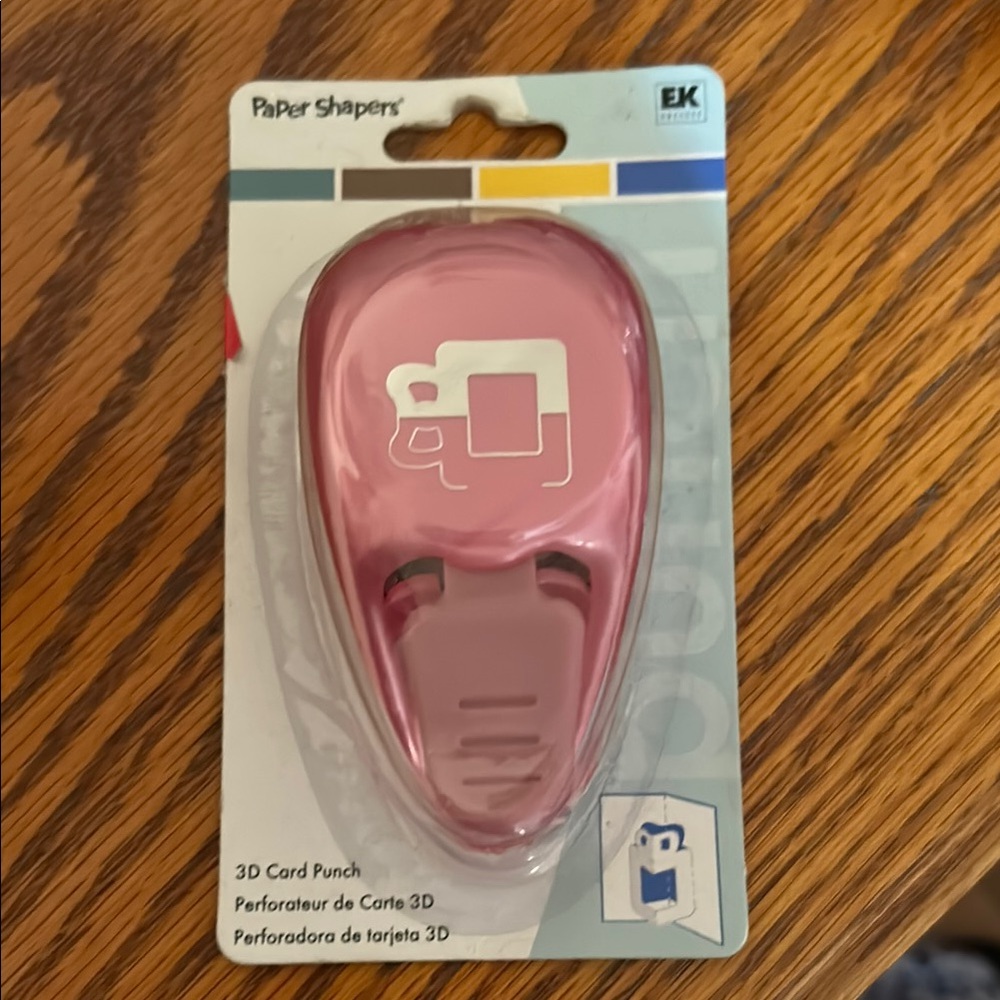 Brand new 3D Card Punch- shape “present”